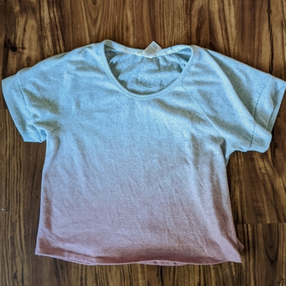 Lucky Brand Ombre Short Sleeve Shirt